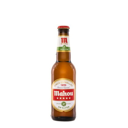 Mahou cinco estrellas sin gluten