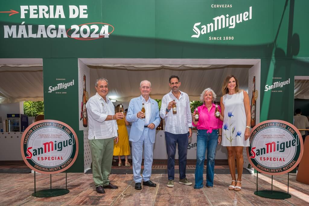 Mahou San Miguel destina cerca de 1 millón de euros a impulsar la Feria de Málaga 2024