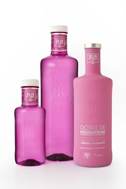 Agua Solán de Cabras Mineral PET Rosa – Edición Solidaria – Central de  Bebidas 98