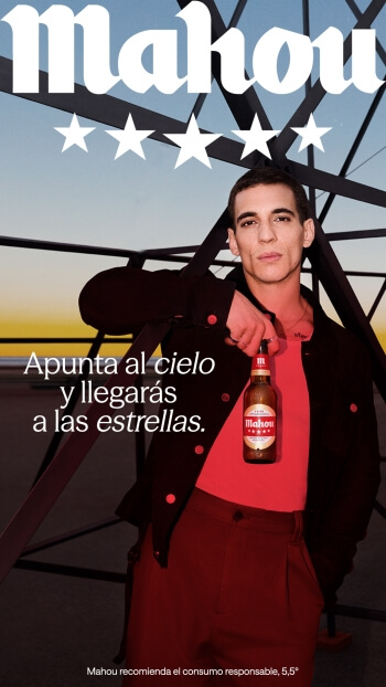 Mahou Cinco Estrellas lanza una nueva campaña que celebra la grandeza que llevamos dentro de la mano del actor Miguel Herrán